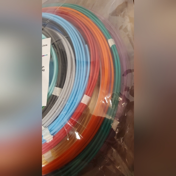 3D Pen Printer 1.75mm Filament Mika3D 24 Colors New In Package Clear and Solid - Picture 5 of 11